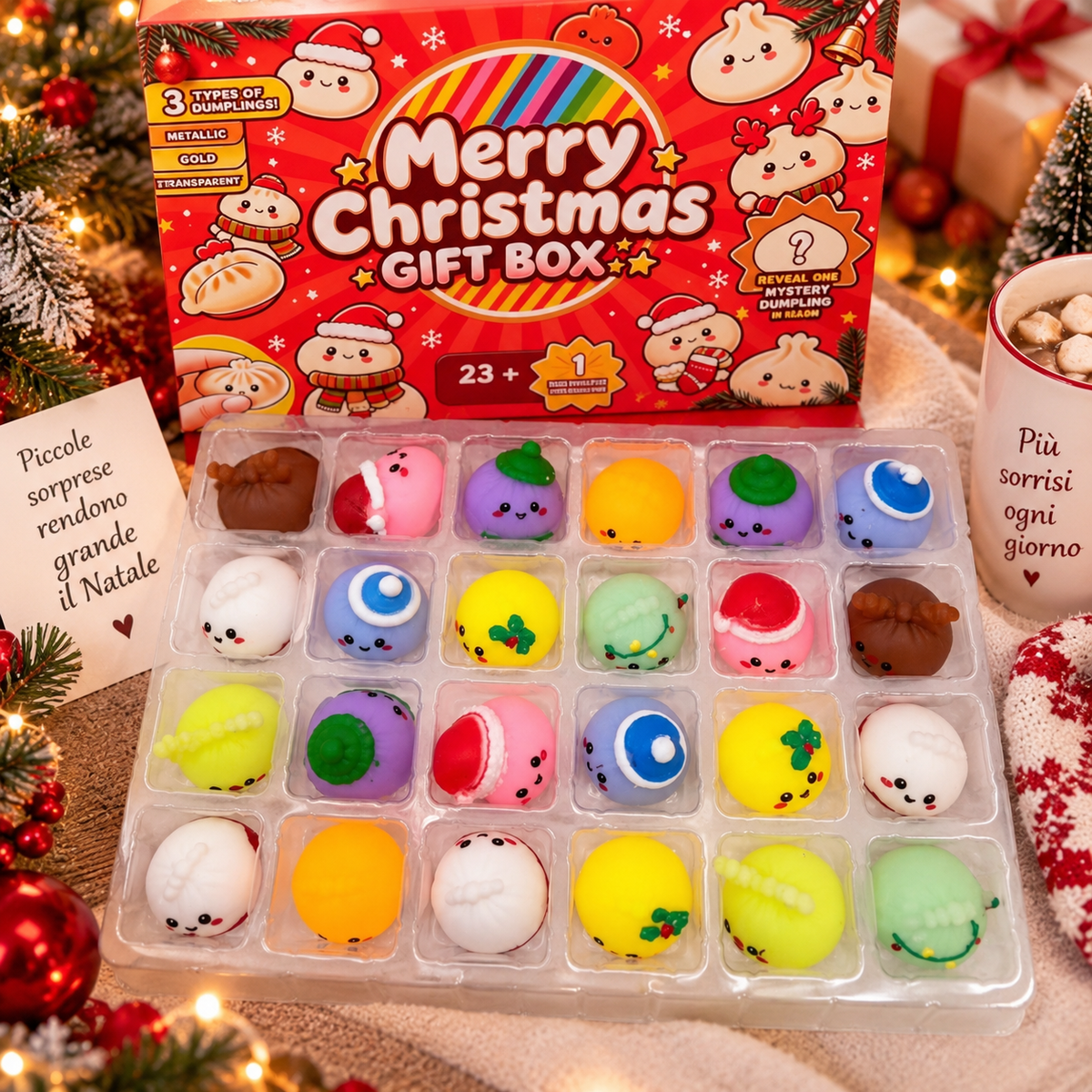 Mello Calendario dell'avvento - Squishy